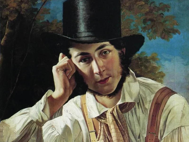1795-Michail Ivanovič Terebenëv - Autoritratto